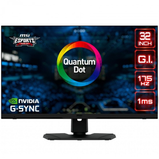 MSI Optix MPG321QRF-QD Gaming Monitor, 32
