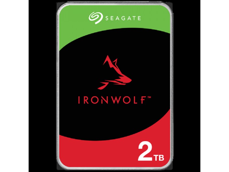 SEAGATE HDD IronWolf NAS (3.5  /2TB/SATA 6Gb/s/rpm 5400)