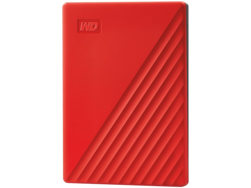 HDD External WD My Passport (2TB, USB 3.2) Red