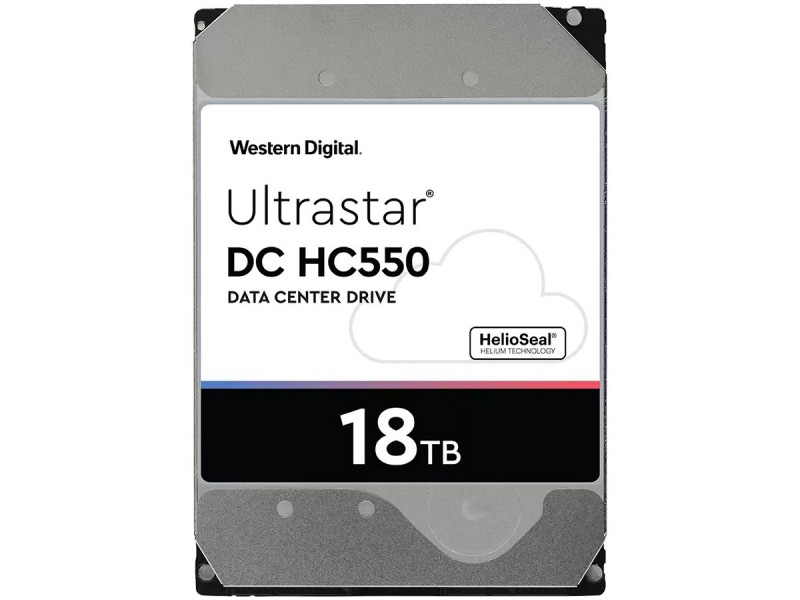 Western Digital Ultrastar DC HDD Server (3.5in 26.1MM 18TB 512MB 7200RPM SATA ULTRA 512E SE NP3 DC HC550) SKU: 0F38459