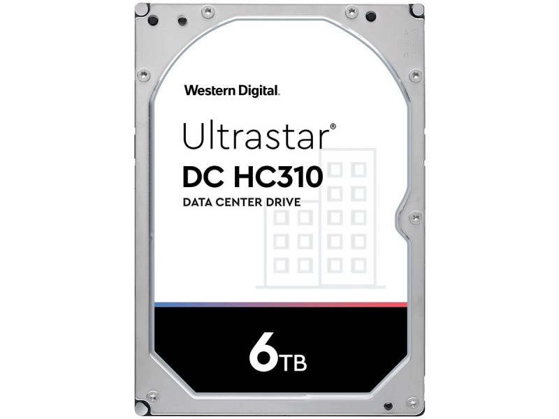 Western Digital Ultrastar DC HDD Server 7K6 (3.5’’, 6TB, 256MB, 7200 RPM, SAS 12Gb/s, 512E SE), SKU: 0B36047