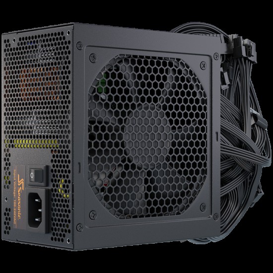 Seasonic B12 BC-650 Bronze, 80 PLUS BRONZE, 120mm Fan, Flat black cables, 5 Years Warranty (1Y651BCRT3A15X)