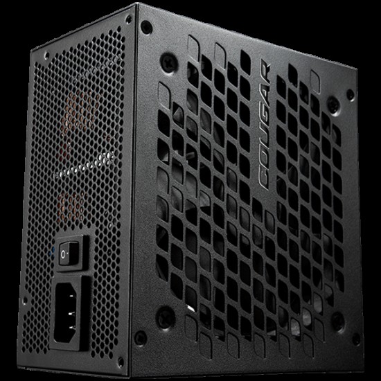 COUGAR GEC 650, 650W, 80 Plus Gold, Strong Safeguards : OCP, OPP, OVP, UVP, SCP & OTP, 120mm Fan, Black Cables, Dimension: 140x150x86(mm)