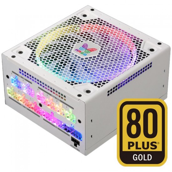 Super Flower Leadex III 850W ARGB 80 PLUS GOLD, Full Cable Management, white, 5 years warranty, M/B SYNC