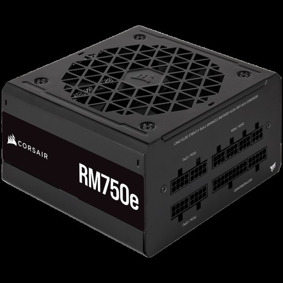 Corsair PSU 750W RM750e 80 PLUS GOLD Fully-Modular 120mm ventilátor
