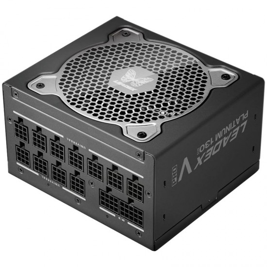 Super Flower Leadex V Platinum Pro 1000W, 80 Plus Platinum, Fully Modular, 12VHPWR Cable included, Compact 130mm Size, 120mm F.D.B PWM Fan, 5 year warranty