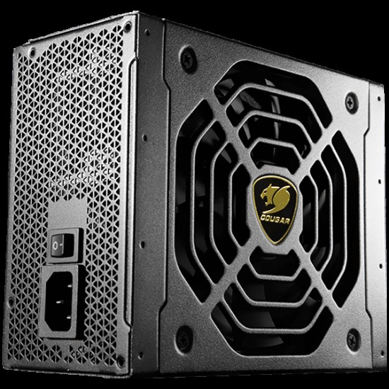 COUGAR GEX1050, 1050W, 80 plus Gold, Protection: UVP, OVP, SCP, OPP, OCP, OTP, Connectors: 1x 24-pin MB, 2x 8-pin CPU, 6x PCI-E 8(6+2)-pin, 4x P-ATA, 12x SATA, Dimensions: 180 x 150 x 86 (mm)