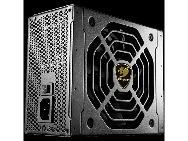 COUGAR GEX1050, 1050W, 80 plus Gold, Protection: UVP, OVP, SCP, OPP, OCP, OTP, Connectors: 1x 24-pin MB, 2x 8-pin CPU, 6x PCI-E 8(6+2)-pin, 4x P-ATA, 12x SATA, Dimensions: 180 x 150 x 86 (mm)