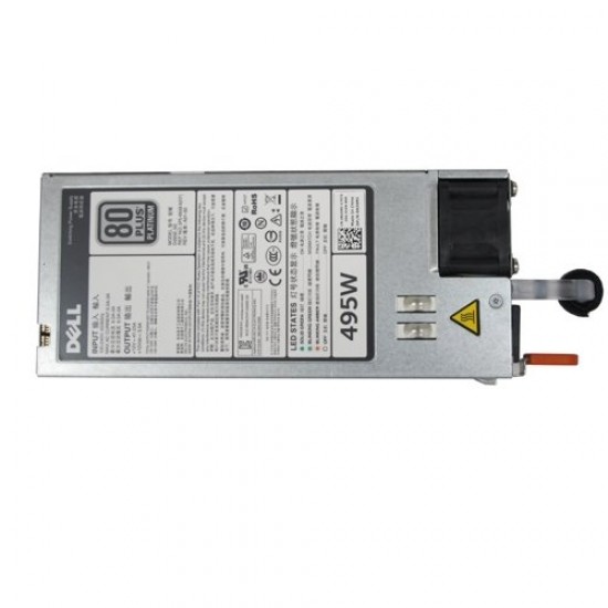 DELL Power supply – 495W hot-plug / redundant - plug-in module for PowerEdge servers;R530/R630/R730/T330/T630/T430