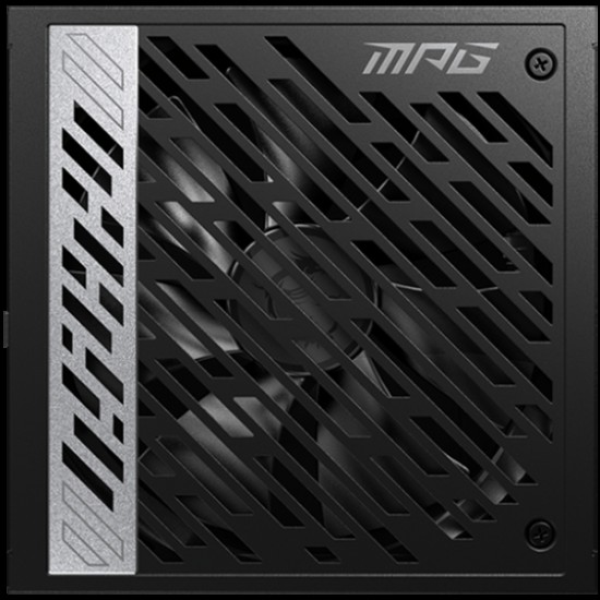MSI MPG A1000G PCIE5, 1000W, 80 Plus Gold, ATX Form Factor, 100~240 Vac Input Voltage, 50Hz ~ 60Hz Input Frequency, 135 mm Fan, 150 x 150 x 86mm, Active PFC, OCP, OVP, OPP, OTP, SCP, UVP, ATX, 2xEPS, 7XPCi-E, 12xSATA, 4xMOLEX, 1xFDD