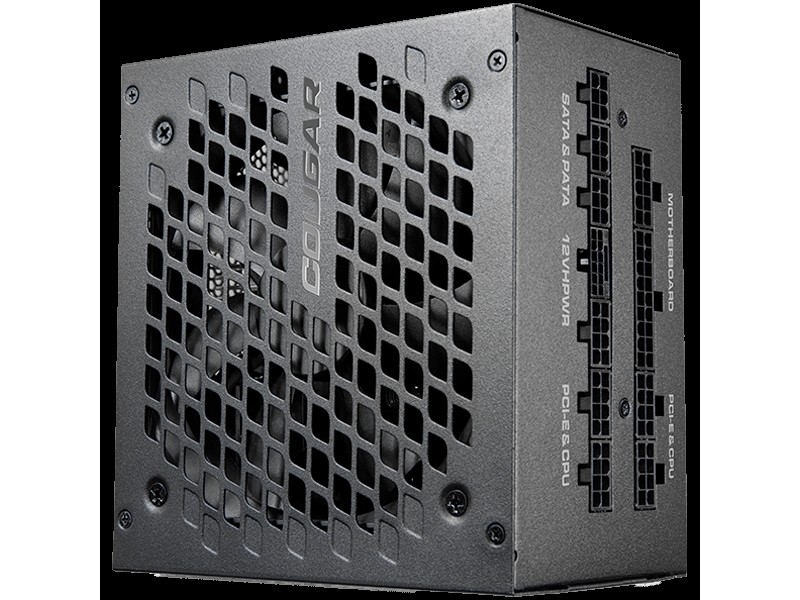 COUGAR GEX X2 1000, 1000W, 80 Plus GOLD, PCIE 5.0, ATX 3.0, Fully Modular Power Supply Unit, Strong Safeguards: OCP, OPP, OVP, UVP, SCP & OTP, 120mm HDB Fan, 100% Japanese Capacitors, Zero Noise Mode, Dimensions: 140x150x86(mm), 10Y Warranty