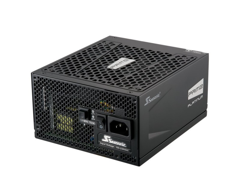Seasonic PRIME PX-1000 Platinum, 80 PLUS PLATINUM, 135mm FDB Fan, Fully Modular, 12 Years Warranty (1PD210NRT3A40X)