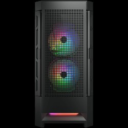 COUGAR Airface RGB, Mid Tower, 2x 140 1x120 ARGB Fans, RGB Button,  4mm Tempered Glass, Mini ITX / Micro ATX / ATX / CEB/ E-ATX, USB 3.0 x 2, USB 2.0 x 1, 4 Pole Headset Audio Jack x1