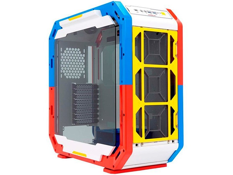 Chassis In Win Airforce Mid Tower, Tempered Glass, 19-piece Modular Design, Anti-Dust Ventilation Filter, 4x LUNA AL120 fans, E-ATX/ATX/mATX/mITX, VGA Card Length: 390mm, CPU Heatsink Height: 170mm, 1x USB 3.1 Gen 2 Type-C, 2 x USB 3.0, HD Audio