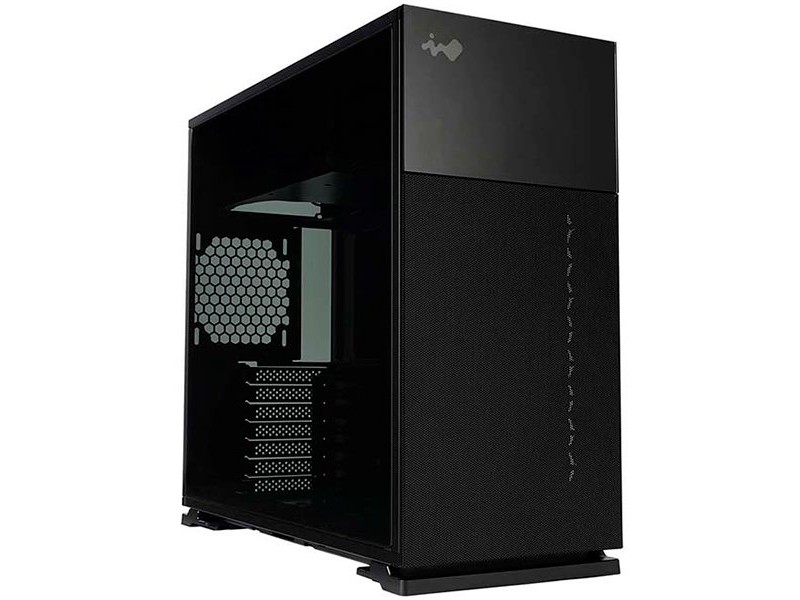 Chassis In Win 127 Mid Tower, Tempered Glass, Mesh Front, ARGB Logo, Quick-Release Side Panel, GPU Anti-Sag Support, ATX/mATX/mITX, VGA Card Length: 345-370mm, CPU Heatsink Height: 160mm, 1x USB 3.2 Gen 2x2 Type-C, 2x USB 3.2 Gen1, HD Audio