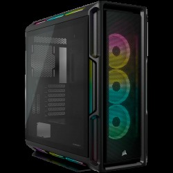 Corsair iCUE 5000T RGB Tempered Glass Mid-Tower Smart Case, Black, EAN: 0840006645160