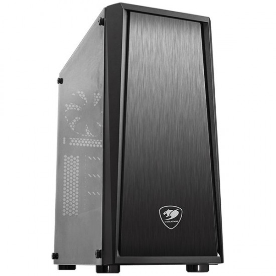 Chassis COUGAR MX340, Middle Tower, Mini ITX / Micro ATX / ATX, Dimension (WxHxD) 208 x 450 x 405 (mm), USB3.0 x 1 / USB2.0 x 2, Mic x 1 , Audio x 1, PSU Standard ATX PS2