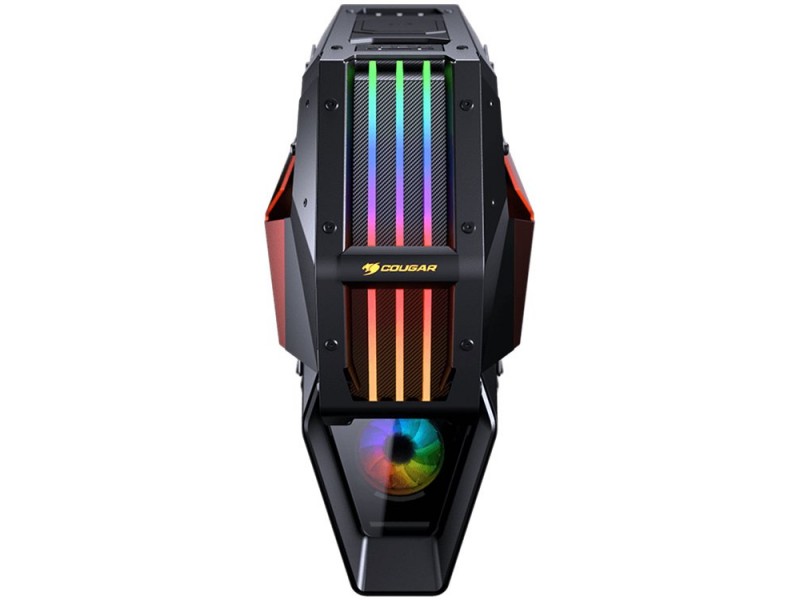 Chassis COUGAR CONQUER II, Full Tower, Mini ITX/Micro ATX/ATX/CEB, USB 3.1 Type-Cx1/USB3.0x2/Micx1/Audiox1/Power button/RGB control button, COUGAR RGB fanx1 pre-installed, Sync. with M/B, Dimensions (WxHxD):368 x 631 x 744(mm)