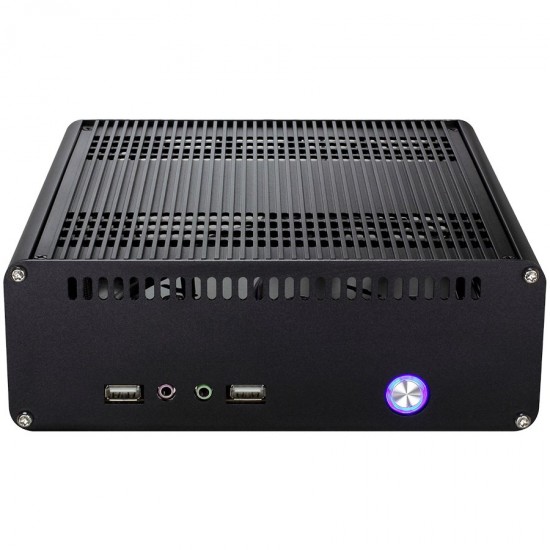 E-mini K3 Black Aluminium, Mini-ITX 2x2.5 , 1x3.5