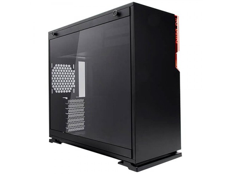 Chassis In Win 101 Mid Tower,ATX,Micro-ATX,Mini-ITX, Tempered Glass,Front Ports 2xUSB 3.0 HD Audio, Dimension 445x220x480mm,1x120mm Rear Fan/120 mm Radiator 2x120mm Side Fan/240mm Radiator,3x120mm Bottom Fan/360mm Radiator,black