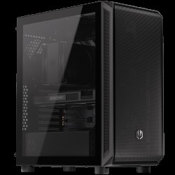 Endorfy Arx 500 Air, Mid-Tower, ATX/mATX/mITX, 2x USB-A (3.1 GEN 1), 1x Audio/1x Mic, 5x STRATUS 140 PWM fans, Tempered Glass, Mesh Front Panel, 486×228×429mm, 3 Year Warranty