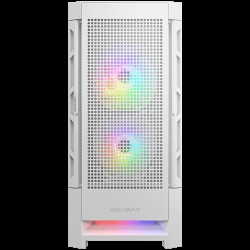COUGAR Airface RGB White, Mid Tower, 2x 140 1x120 ARGB Fans, RGB Button,  4mm Tempered Glass, Mini ITX / Micro ATX / ATX / CEB/ E-ATX, USB 3.0 x 2, USB 2.0 x 1, 4 Pole Headset Audio Jack x1