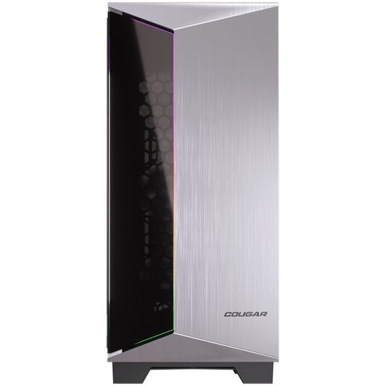 Chassis COUGAR Dark Blader-G, Full Tower, Mini ITX/Micro ATX/ATX/CEB/**E-ATX, USB 3.0x2/Mic x1/Audio x1/RGB Control Button x1, Rear: 120mm x1 (pre-installed),Addressable RGB LEDs, Dimensions (WxHxD):232 x 523 x 518 (mm)