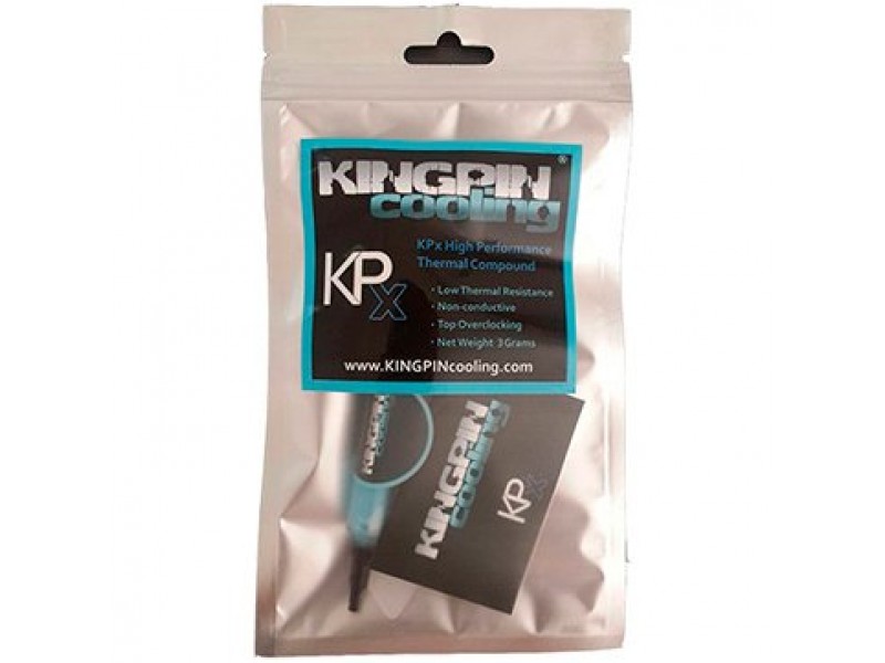 K|INGP|N (Kingpin) Cooling, KPx, 3 Grams syringe, 18 w/mk High Performance Thermal Compound