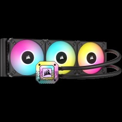 Corsair iCUE H150i ELITE CAPELLIX XT, 360mm Radiator, Liquid CPU Cooler, EAN:0840006683490