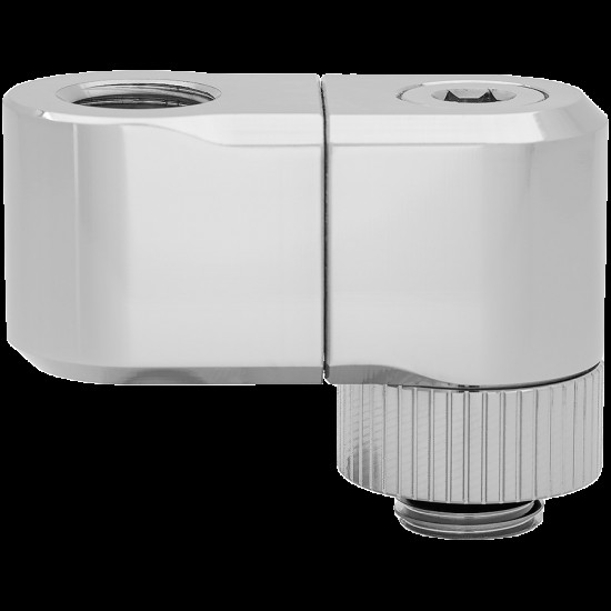 EK-Quantum Torque Double Rotary Offset 28 – Nickel, adapter fitting