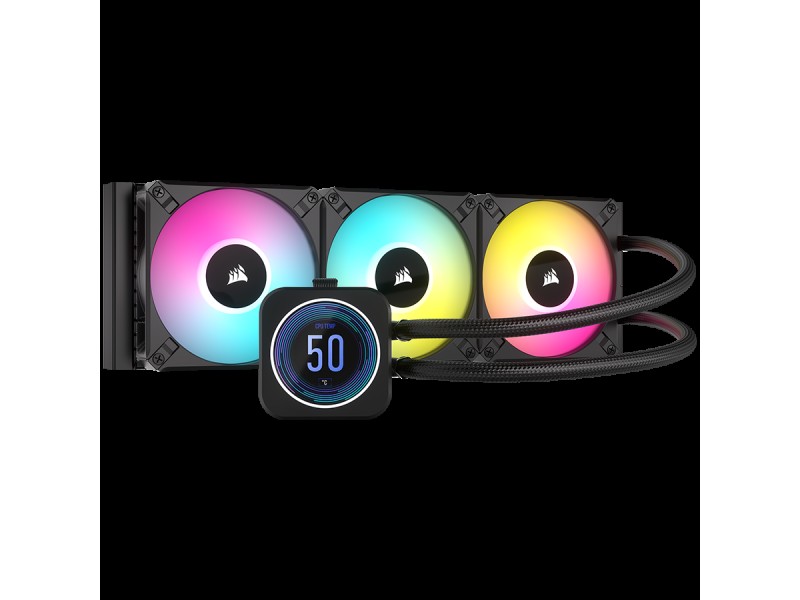 Corsair iCUE H150i ELITE LCD XT Liquid CPU Cooler, EAN:0840006694205