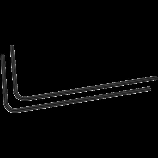 EK-Loop Metal Tube 16mm 0.8m Pre-Bent 90° - Black (2pcs)