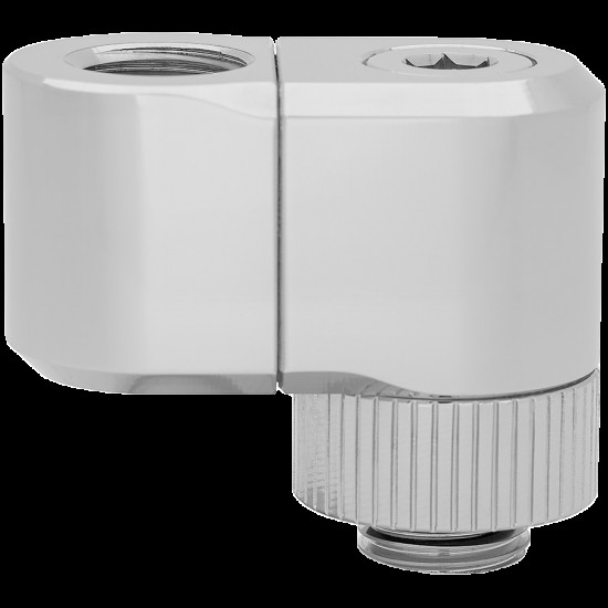 EK-Quantum Torque Double Rotary Offset 21 - Nickel, adapter fitting
