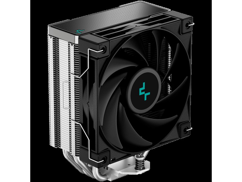 DeepCool AK400, CPU Air Cooler, 1x120mm PWM Fan, TDP 220W, 4 Heatpipes, LGA1700/1200/115x, AMD AM5/AM4, 127x97x155 mm(LxWxH), 3Y, R-AK400-BKNNMN-G-1