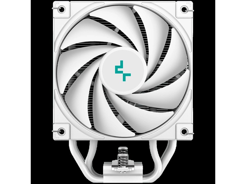 DeepCool AK500S Digital WH, CPU Air Cooler, 1x120mm FK120 PWM FDB Fan, ARGB, Digital Display, White, TDP 240W, 5 Heatpipes, Fluid Dynamic Bearing, LGA1700/1200/1151/1150/1155, AMD AM5/AM4,125×96×160 mm(L×W×H), 3Y, R-AK500S-WHADMN-G