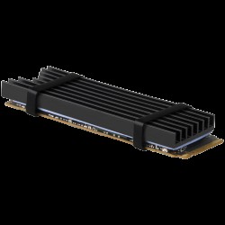 AXAGON CLR-M2L6 passive - M.2 SSD, 80mm SSD, ALU body, silicone thermal pads, height 6mm
