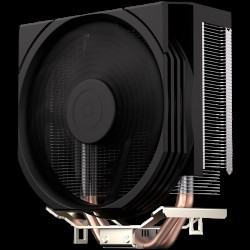 Endorfy Spartan 5, CPU Air Cooler, 1x FLUCTUS 120 PWM fan, TDP 160W, Intel LGA 115x/1200/1700/2011/2066, AMD AM5/AM4/AM3+/AM2+/FM2+/FM1, 146×125×65mm, 6 Year Warranty