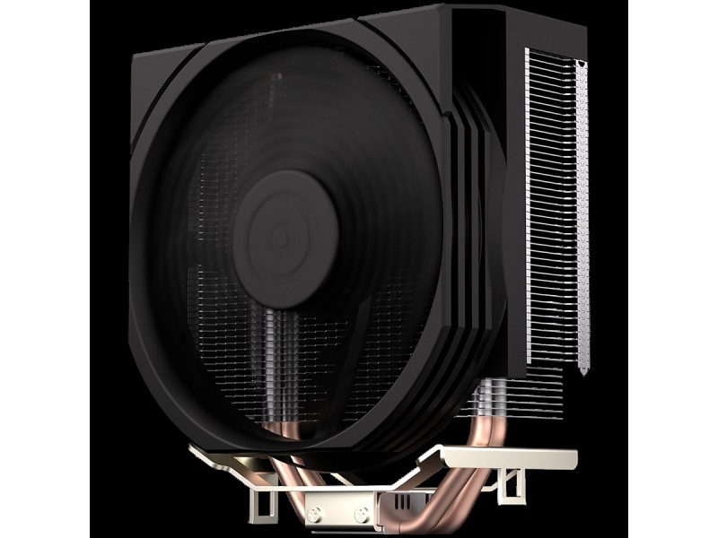Endorfy Spartan 5, CPU Air Cooler, 1x FLUCTUS 120 PWM fan, TDP 160W, Intel LGA 115x/1200/1700/2011/2066, AMD AM5/AM4/AM3+/AM2+/FM2+/FM1, 146×125×65mm, 6 Year Warranty