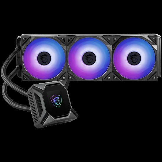 MSI MPG CORELIQUID K360 V2 Liquid Cooler, 3X 120mm ARGB 2500rpm PWM Fans, 2.4