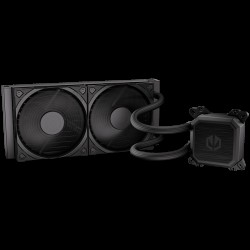 Endorfy Navis F240, CPU Liquid Cooler, 2x FLUCTUS 120 PWM fan, Navis F, Intel LGA 115x/1200/1700/2011/2066, AMD AM5/AM4, 146×125×65mm, 3 Year Warranty