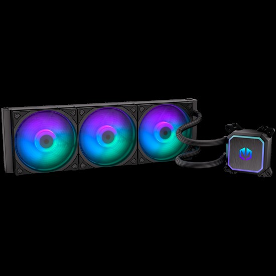 Endorfy Navis F360 ARGB, CPU Liquid Cooler, 3x FLUCTUS 120 PWM ARGB fan, Navis F, Intel LGA 115x/1200/1700/2011/2066, AMD AM5/AM4, 146×125×65mm, 3 Year Warranty