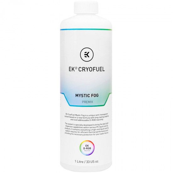 EK-CryoFuel Mystic Fog (Premix 1000mL), coolant mixture