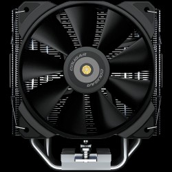 COUGAR Forza 50, 6mm Heat pipe, Nickel Plated Copper Base, 1x MHP120 Fan, Screwdriver Included, Elegant Pipe Caps, 50x135x155mm, Intel LGA 115X/1366/1200/1700/2011/2066, AMD AM5/AM4/FM2/FM1/AM3+/AM3/AM2+/AM2