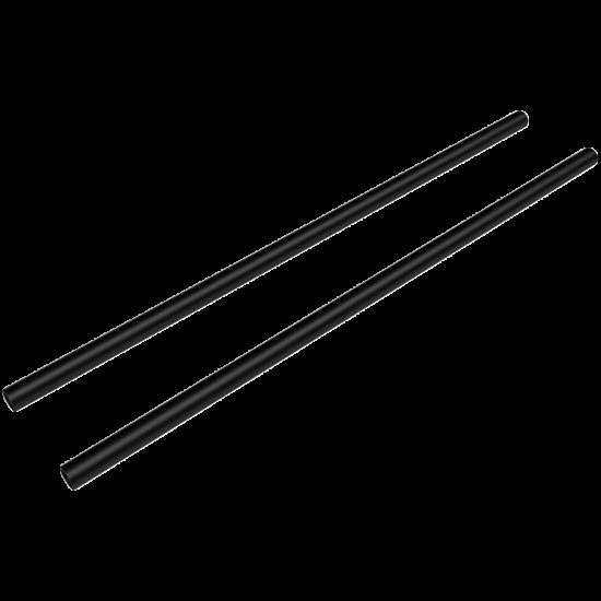 EK-Loop Metal Tube 16mm 0.5m - Black (2pcs)