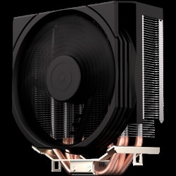 Endorfy Spartan 5 MAX, CPU Air Cooler, 1x FLUCTUS 120 PWM fan, TDP 180W, Intel LGA 115x/1200/1700/2011/2066, AMD AM5/AM4/AM3+/AM2+/FM2+/FM1, 146×125×65mm, 6 Year Warranty