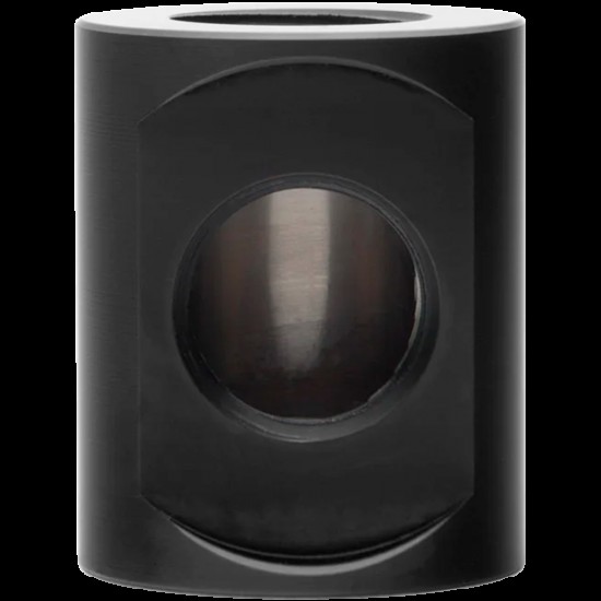 EK-Quantum Torque Splitter 3F T cylinder-shaped adapter fitting - Black