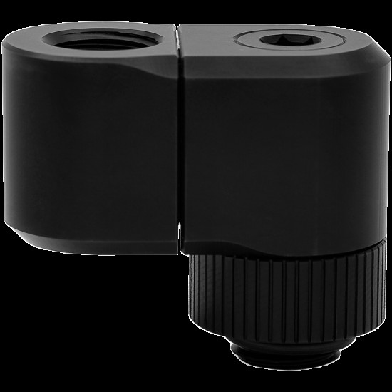 EK-Quantum Torque Double Rotary Offset 21 – Black, adapter fitting