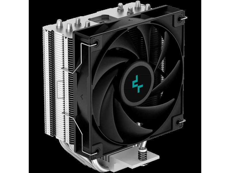 DeepCool AG400, CPU Air Cooler, 1x120mm PWM Fan, TDP 220W, 4 Heatpipes, LGA1700/1200/115x, AMD AM5/AM4, 125x92x150 mm(LxWxH), 2Y, R-AG400-BKNNMN-G-1
