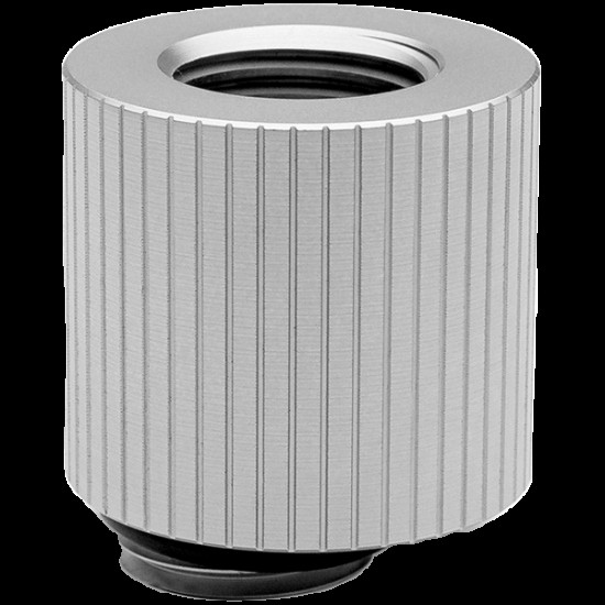 EK-Quantum Torque Rotary Offset 3 - Satin Titanium, adapter fitting