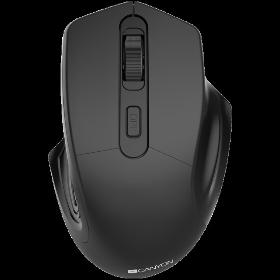 CANYON MW-15, 2.4GHz Wireless Optical Mouse with 4 buttons, DPI 800/1200/1600, Black, 115*77*38mm, 0.064kg CANYON MW-15, 2.4GHz Wireless Optical Mouse with 4 buttons, DPI 800/1200/1600, Black, 115*77*38mm, 0.064kg